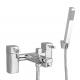 Modern Contemporary Bath Shower Mixer Taps With Chrome Finish