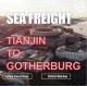 47 Days International Sea Freight China To Europe Gothenburg Sweden