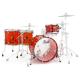 Pearl Crystal Beat 22'' Fusion Crossover 4 Pc Shell Pack, Ruby Red