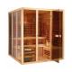 Household Indoor Wet Sauna Canadian Red Cedar Steam And Infrared Sauna