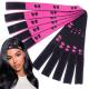 wholesale free sample manufacturer custom fashion hair elastic band for wigs with magictape