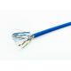 Zero Halogen Bulk FTP CAT6 Ethernet Cable Shielded 23AWG Copper Network Wire