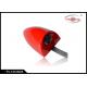 DC 12V Universal Side Car Parking Side View Camera Wide Angle 3G1P Lens Red Color