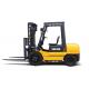 Four Ton Diesel Forklift 60.3KW/2450rpm Rated Power Mitsubishi Engine