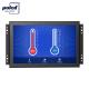 Polcd 10 Inch Touch Screen TFT Monitor , HDMI VGA LED Industrial LCD Monitor Open Frame