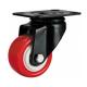 light duty 2 swivel red PU caster,  PU caster and wheels, 2.5 inch, 3 inch PU castor, small caster