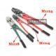 handheld steel wire rope crimper tool for crimping stainless cable wire ropes with ferrule and fittings