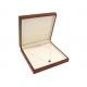 Handmade Wooden Jewelry Box with 3.5cm Height and Custom Order Accept