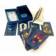 Foldable Rigid Gift 80cards Paper Tarot Cards 157gsm Printed