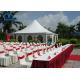 Water-Proof / Fire-Proof / Self-Cleaning Aluminum Frame Wedding Event Pagoda Tent For Sale