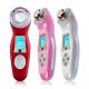 NEW 3color LCD Photon 3MHz Ultrasonic Sonic Ion Skin Rejuvenation Face Massager Red Blue green light