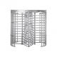 2mm SUS 304 Automatic Systems Turnstiles Full Height Gate 550mm