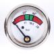 1 Inch 25mm Diaphragm Pressure Gauge Fire Extinguisher With Chrome Plated