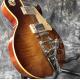 Custom Shop Flame Maple Top Brown LP Electric Guitar Bigbys Tremolo