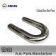 Toyota U Type Stainless Steel Exhaust Pipe Bends SS316L Customizable