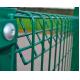 100mm X 50mm Green PVC Coated Wire Mesh Fencing Sheets 5mm Diameter