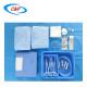OEM Blue Nonwoven Eye Surgery Kit for Sterile Ophthalmology Surgeries