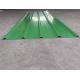 0.6mm Corrugated Steel Sheet White Green SGCC For Roofing Sheets