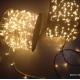 100m xmas garland party led leaf string lights clip strip warm white 12v 333 led outdoor decoration