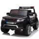 Black Ride On Baby Electric Police SUV Car With Remote Control Toy for Big Children