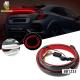 Carbon Fiber LED Tail Light Strip Red 1000LM For Car For Motorcycle