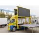 High Brightnessled Advertising Truck With Stage , Mobile Digital Billboard 1 Year Warranty