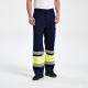 280gsm Men'S Inherent Fr Work trousers , HIVIS Permanently Flame Resistant pants with Modacrylic blended fabric