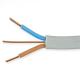 Heatproof Electrical Wire Flat Cable , Alkali Resistant 2 Core Flat Wire