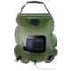20L PVC Portable Outdoor Camping Shower Bag for Solar Heated Shower in Green or Blue