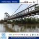 Simple Structure Steel Cable Suspension Bridge OEM For Longest Spans River