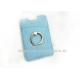 PU Leather Cell Phone Card Sleeve Back Card Holder With Ring Stand Rohs Listed