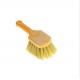 Yellow Synthetic Fiber Car Wheel Cleaning Brush 8 Inch