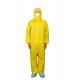 Type3B PP PE Chemical Spray Protective Disposable Coverall With 3pcs Hood