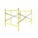 Spray Plastic Q235 Steel Frame System Scaffolding For Customized Construction Needs