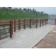 Natural Anti-aging UV Recycled WPC Outdoor Fence Decking
