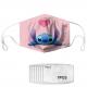 Children Reusable Face Mask With Filters Pocket