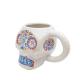 Creative Skull Mugs Halloween Ghost Festival Gifts Tiki Mugs 3D  Cocktail Mugs with Handle North American Cups