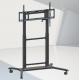 IBoard TV Mobile Cart TV Mount Height Adjustable 42''- 86 Interactive Flat Panel Trolley Stand Bracket Floor Stand