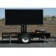 1/4 Scan SMD P10 Mobile Truck Led Display , Mobile Advertising Signs 2 Years Warranty