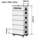 256V 100Ah High Voltage Lifepo4 Battery Pack Stacked Energy Storage 10KWH - 40KWH