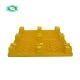 Stackable And Nestable Lightweight Plastic Pallets , Four Way 18 Legs Hdpe Plastic Pallets