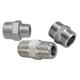 150lbs ASTM Pipe Fitting , Nipples Male Stainless Steel Screwed Fittings