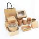 Wholesale Custom Fast Food Takeaway Containers  French Fries Fried Chicken  Burgers Packaging Boxes for Restaurants