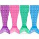 Fade Resistant Ultra-Shiny Fabric Mermaid Tails Women High Durability Lasting Longer Time