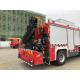 JY100 8930mm Pumper Tanker Emergency Fire Trucks Italy Fireco YZH4-5.18CFA