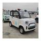 4 Wheel Left Hand Drive Electric Car for 2024 Auto without A License and Compact Size