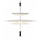 Vibia Flamingo Hanging Lights For Dining Room , Decorative Metal Contemporary Kitchen Pendant Light Fixtures