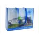 Large Capacity Plastic Woven Tote Bag Durable Custom Reusable Grocery Bags