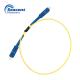 SC SC 9/125µM Single Mode Patch Cord Duplex With UPC Polish ROHS Approved
