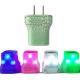 Ice Cracked Fast USB Chargers 5V 2.1A LED Flash Light Travel Adapter